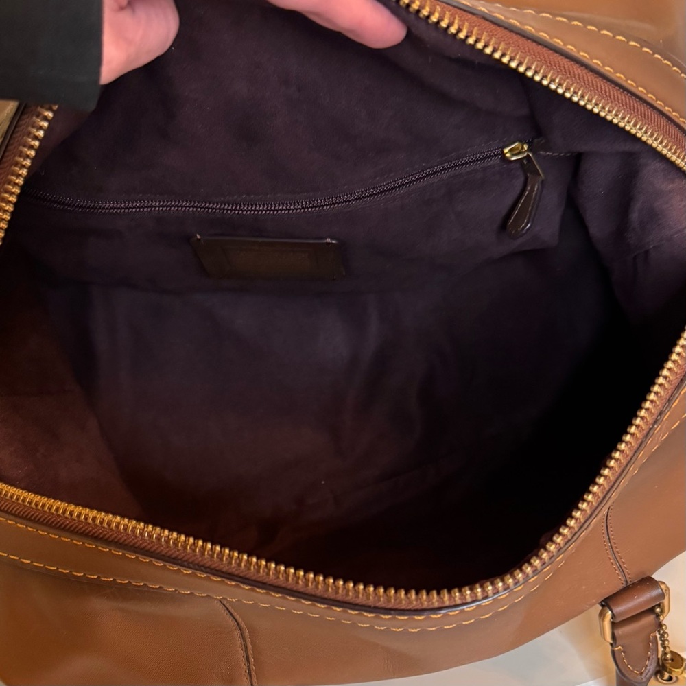 Coach 1941 Metropolitan Duffel in Brown - Picture 9 of 11